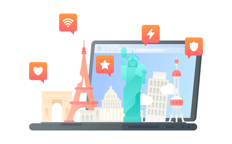 在英属印弟安海城连接到中国的加速器 - 返华VPN